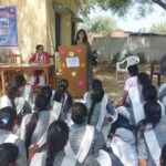 सेवायोजन की छात्राओं ने महिला व बाल संरक्षण के लिए चलाया जागरूकता अभियान