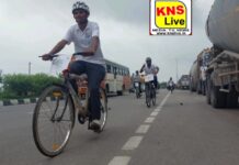 राज्यपाल की प्रेरणा से राजभवन से प्रारंभ जनपद लखनऊ और रायबरेली हेतु ‘एक पेड़ माँ के नाम 2.0’ दो दिवसीय साइकिल रैली का आज राजभवन में सफल समापन