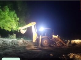 जगतपुर थाना क्षेत्रान्तर्गत मिट्टी का अवैध खनन के विरुद्ध हुई कार्यवाही