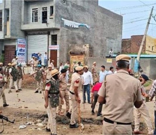 हांसी शहर में मुख्यमंत्री नायब सिंह सैनी के स्वतंत्रता दिवस कार्यक्रम से पहले, जीवन कुंडू हत्याकांड