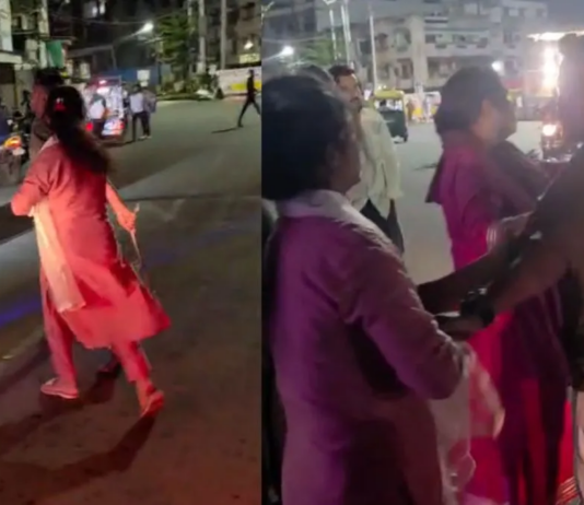 भोपाल में एक ही ठेले पर पति अपने दोस्त के साथ पहुंचा और पत्नी अपने बॉयफ्रेंड के साथ पहुंच गई