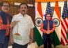 15 अगस्त को ‘हार्मनी इन हेरिटेज’ थीम पर आधारित इंडिया डे सेलिब्रेशन के लिए एम्पायर स्टेट बिल्डिंग के टावर को हरे, सफेद और नारंगी रंगों से रोशन किया गया