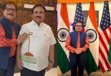 15 अगस्त को ‘हार्मनी इन हेरिटेज’ थीम पर आधारित इंडिया डे सेलिब्रेशन के लिए एम्पायर स्टेट बिल्डिंग के टावर को हरे, सफेद और नारंगी रंगों से रोशन किया गया