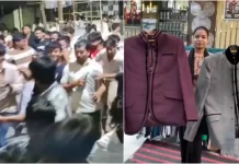 सेल में बिक रहे कपड़े खरीदने के लिए इतनी भीड़ पहुंच गई कि वहां भगदड़ जैसी स्थिति बन गई।