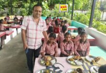 जनपद रायबरेली में जन्मदिन की खुशियां बच्चों के साथ साझा कर आयोजित किया गया ‘तिथि भोज
