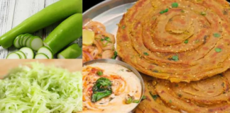 लच्छा पराठा तो आपने खूब खाया होगा लेकिन क्या अपने लौकी के लच्छे पराठे खाएं