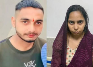 बुलंदशहर में एक महिला ने देवर के साथ मिलकर पति को मार डाला और उसके बाद शव को फांसी के फंदे पर लटका दिया।