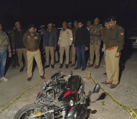 यूपी के जालौन में पुलिस और बदमाशों के बीच मुठभेड़ हुई