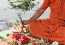 पितृ पक्ष के दौरान पितरों के निमित्त पूजन, श्राद्ध, तर्पण और दान किया