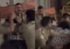 सोशल मीडिया पर एक वीडियो वायरल हो रहा है, जिसमें एक पुलिसकर्मी को युवक की लाठी से पिटाई करते देखा जा सकता