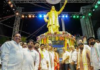 मूर्तिकार ने कहा, ‘हम तेलंगाना की विकास की सोच और मुख्यमंत्री के विज़न को अपना रहे