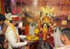 राज्यपाल के ‘जन भवन’ में आयोजित गरबा महोत्सव में शामिल हुए कैबिनेट मंत्री मनोज पांडेय, मां दुर्गा की विधि-विधान से की आरती